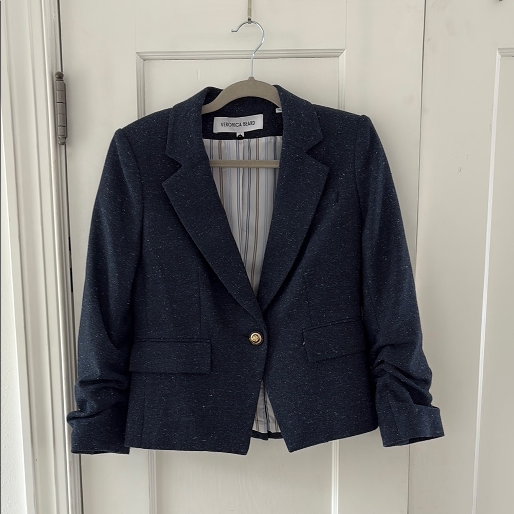 Veronica Beard Aaliyah Dickey Navy Blazer size 8